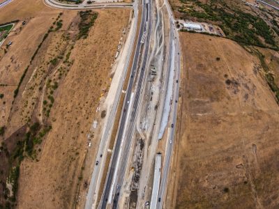 I-35W between SH 170 and Westport Pkwy. looking south