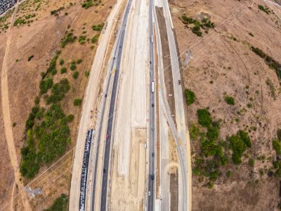 I-35W between SH 170 and Keller Hicks Rd. looking south
