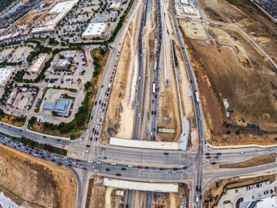 I-35W at Heritage Trace Pkwy. looking south
