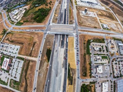 I-35W at N Tarrant Pkwy. looking south
