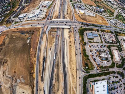 I-35W at Heritage Trace Pkwy. looking north