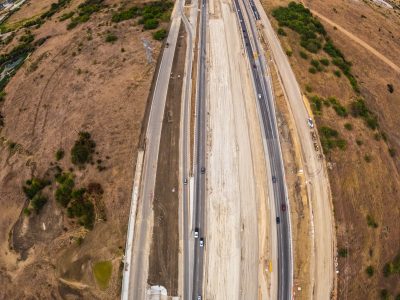 I-35W between Keller Hicks Rd. and SH 170 looking north