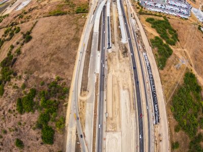 I-35W south of SH 170 looking north