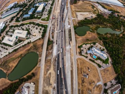 I-35W just north of Westport Pkwy. looking north