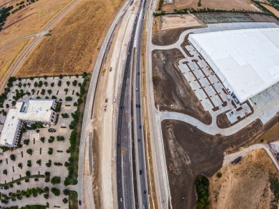 I-35W between Westport Pkwy. and Alliance Blvd. looking north