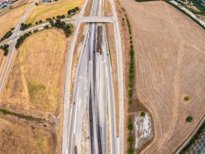 I-35W at Alliance Blvd. looking north