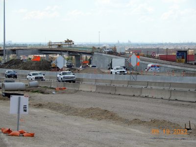 Work on I-35W between N Tarrant Pkwy. and Heritage Trace Pkwy. 