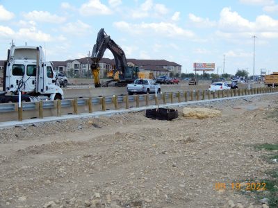 Work on I-35W between Heritage Trace Pkwy. and Golden Triangle Blvd. 