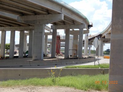 Work at the I-35W/SH 170 interchange