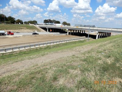 Work on I-35W near Alliance Blvd. 