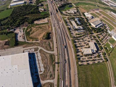 I-35W between Westport Pkwy. and Alliance Blvd. looking south