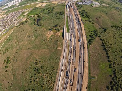 I-35W between Keller Hicks Rd. and SH 170 looking north
