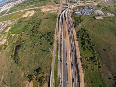 I-35W south of SH 170 looking north