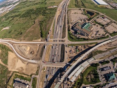I-35W at SH 170 looking north