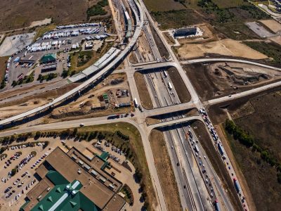 I-35W at SH 170 looking south 