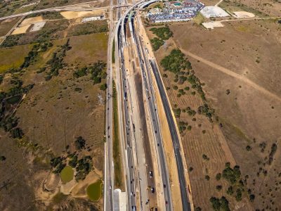 I-35W south of SH 170 looking north