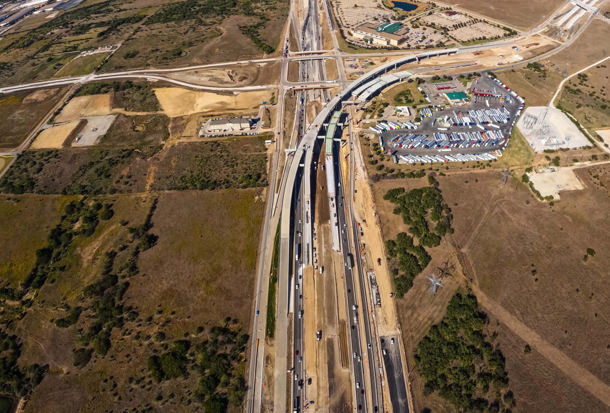 35W Construction Photos - October 2022 - LBJ, NTE & NTE 35W TEXpress Lanes