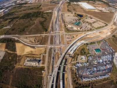 I-35W at SH 170 looking north