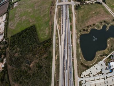 I-35W between Alliance Blvd. and Eagle Pkwy. looking south