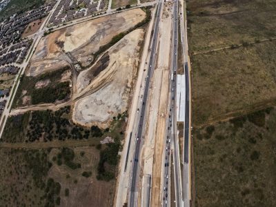 I-35W between SH 170 and Keller Hicks Rd. looking south