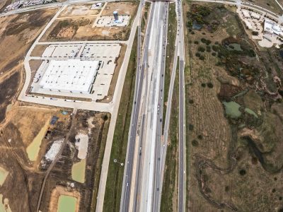 I-35W just south of N Tarrant Pkwy. looking north