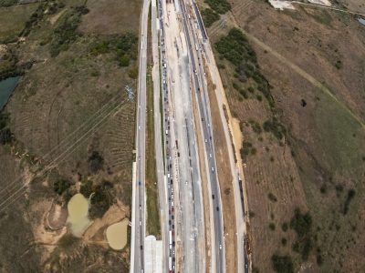 I-35W south of SH 170 looking north