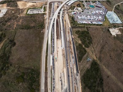 I-35W at SH 170 looking north