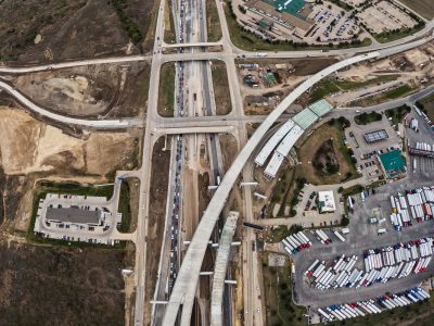 I-35W at SH 170 looking north