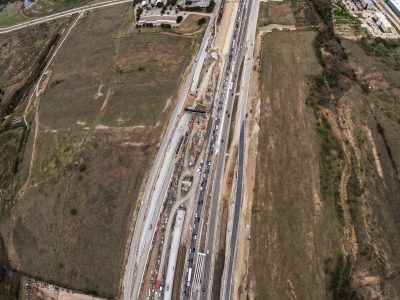 I-35W between SH 170 and Westport Pkwy. looking north