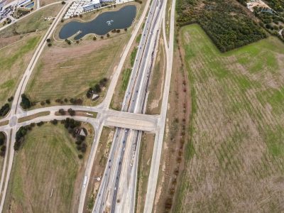 I-35W at Alliance Blvd. looking north