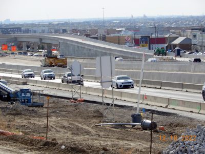 Work on I-35W between N Tarrant Pkwy. and Heritage Trace Pkwy. 