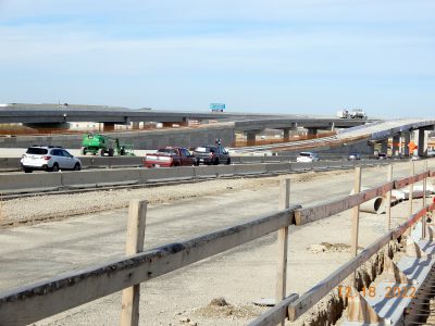 Work at the I-35W/SH 170 interchange