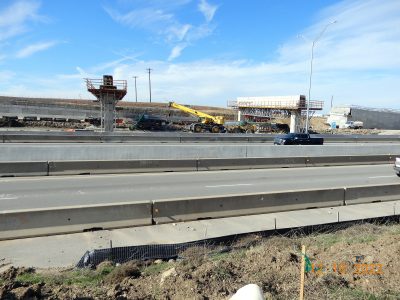Work on I-35W between SH 170 and Westport Pkwy. 