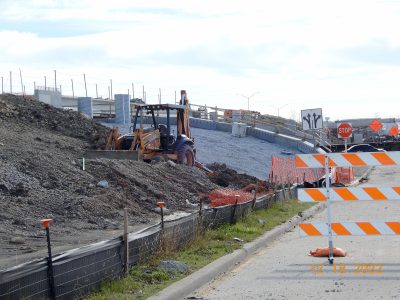 Work on I-35W at Westport Pkwy. 