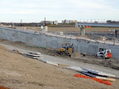Work on I-35W between SH 170 and Westport Pkwy. 