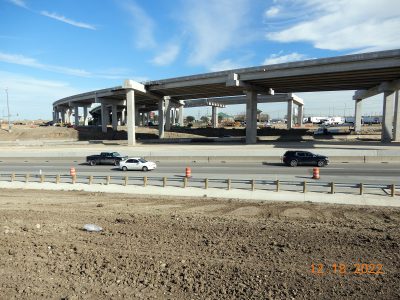 Work at the I-35W/SH 170 interchange