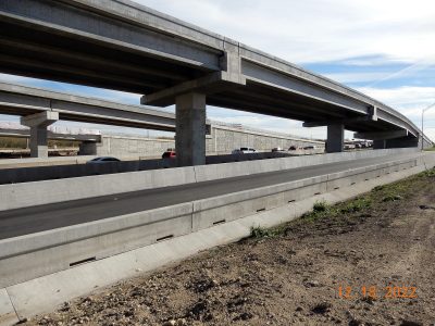 Work at the I-35W/SH 170 interchange