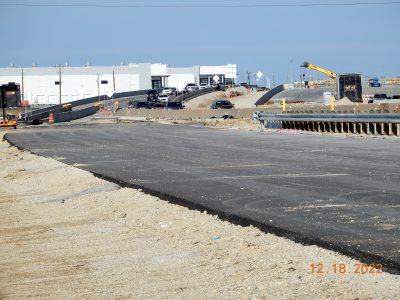 Work on I-35W between Golden Triangle Blvd. and Keller Hicks Rd. 