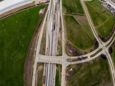 I-35W at Alliance Blvd. looking south