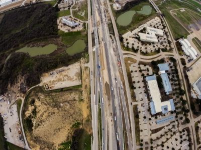 I-35W just north of Westport Pkwy. looking south
