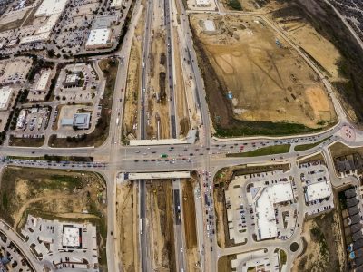 I-35W at Heritage Trace Pkwy. looking south