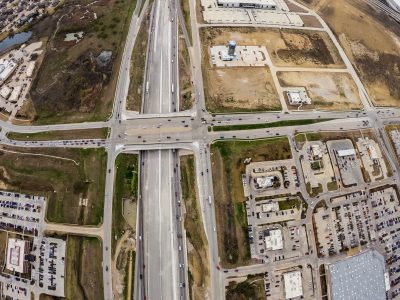 I-35W at N Tarrant Pkwy. looking south