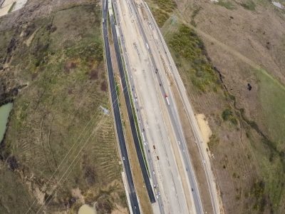 I-35W south of SH 170 looking north