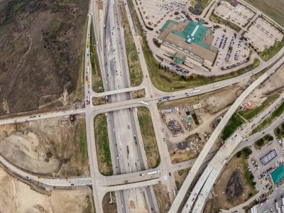 I-35W at SH 170 looking north