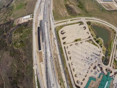I-35W between SH 170 and Westport Pkwy. looking north