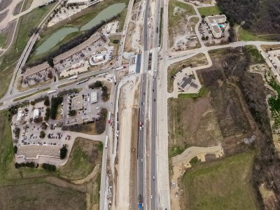 I-35W at Westport Pkwy. looking north