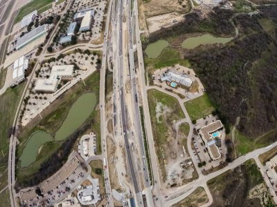 I-35W just north of Westport Pkwy. looking north