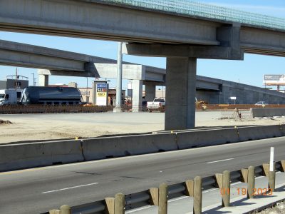 Work on I-35W between N Tarrant Pkwy. and Heritage Trace Pkwy. 