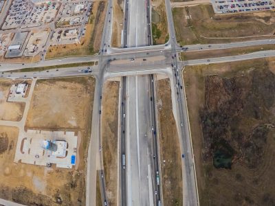 I-35W at N Tarrant Pkwy. looking north