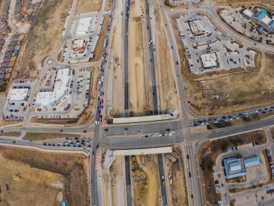 I-35W at Heritage Trace Pkwy. looking north
